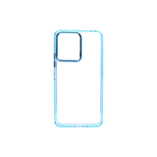 Capa de Silicone Transparente para Xiaomi Redmi 13C/Poco C65 Verde